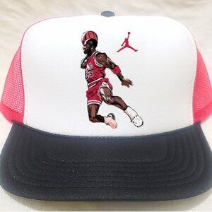 Chicago Bulls Michael Air Jordan Jumpman snapback trucker cap hat